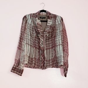 Jones New York Collection Blouse Size 10